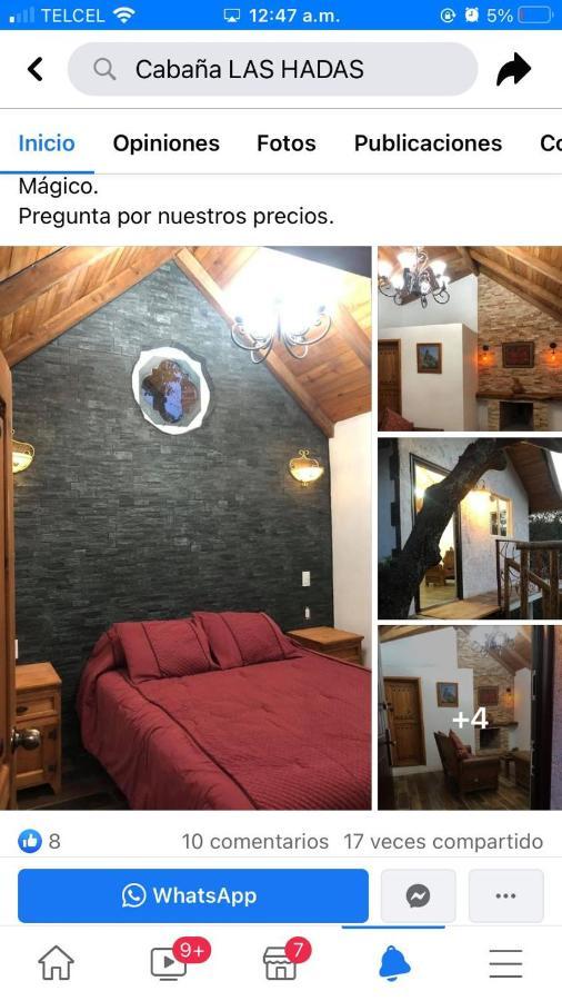 Cabanas Las Hadas Villa Huasca de Ocampo Exteriör bild